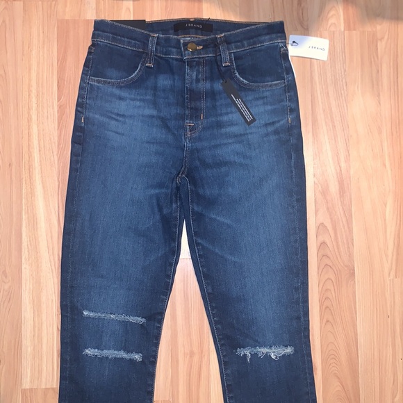 J Brand | High Rise Crop Skinny Size 27 in arcade Havoc - Picture 3 of 8